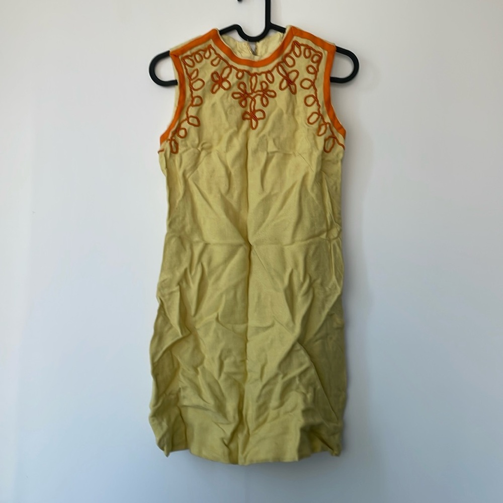 Vintage 60s Mod Mini Dress